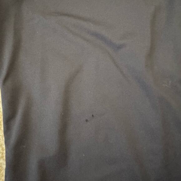 Black Dance Romper Maxi Dress | Performance Jumpsuit with Flowing Overlay S/M - Picture 8 of 8